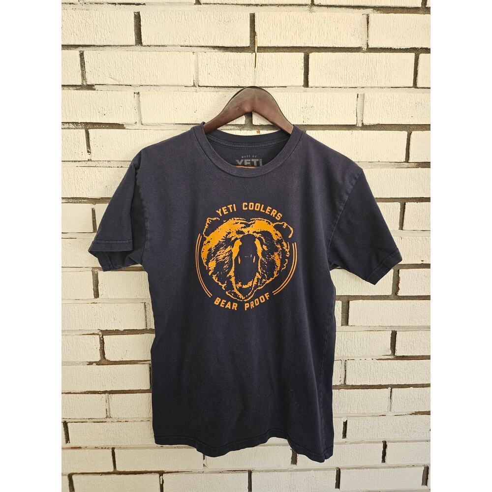 Yeti Bear Blue Unisex Shirt Size Medium
